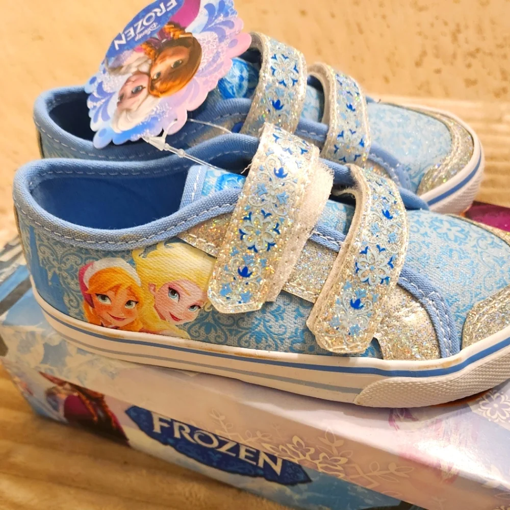 New Disney Frozen Shoes Sneakers For Girls